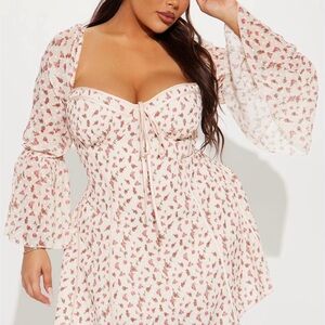 Fashion Nova Floral Mini Dress